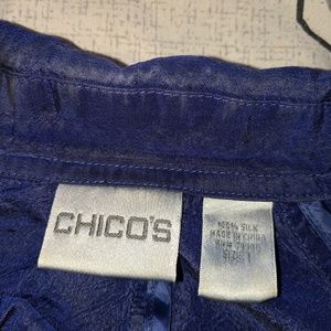 Chico's blue Blazer